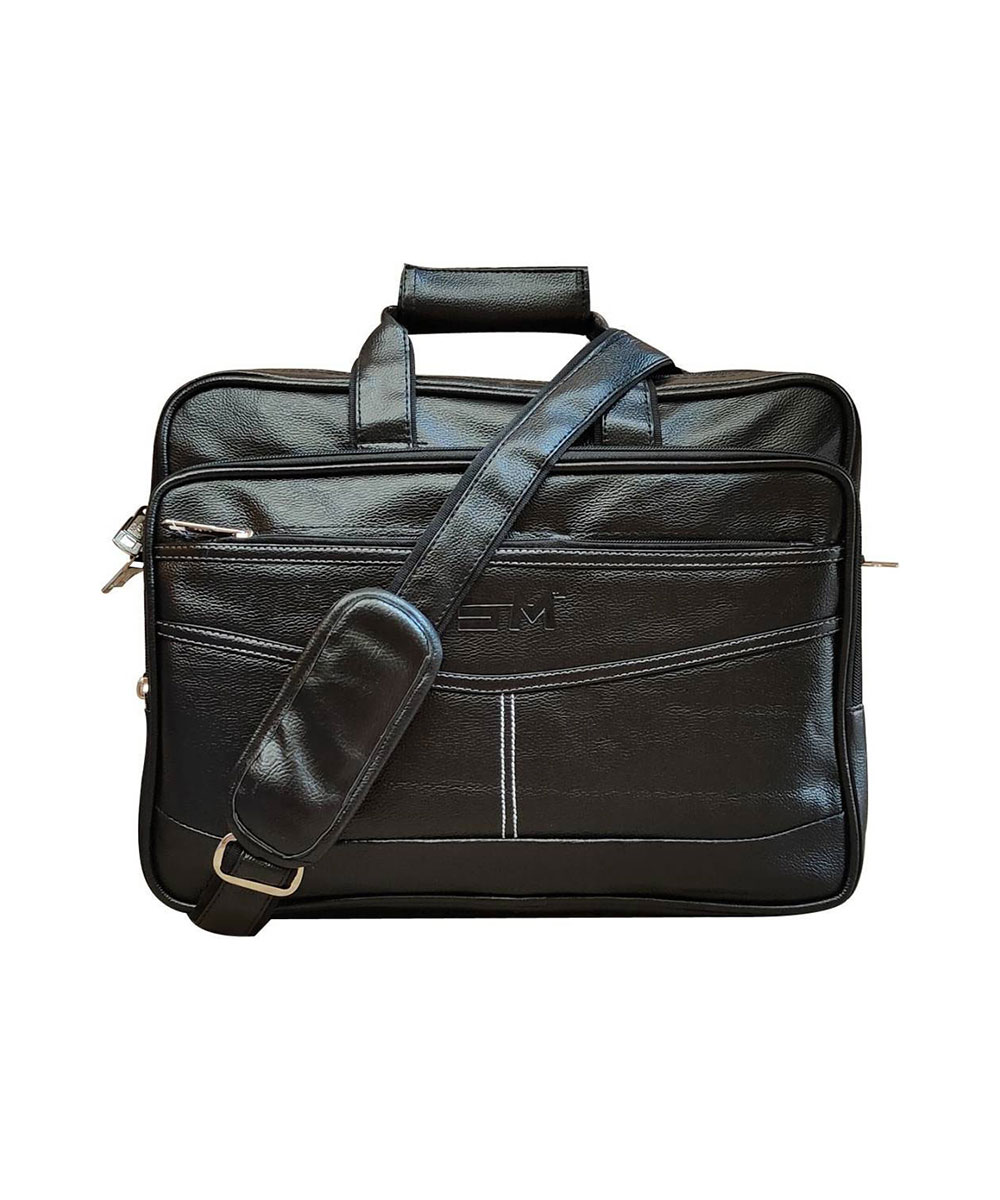 Bolsa executiva para laptop em couro sintético Loggin - Image 5