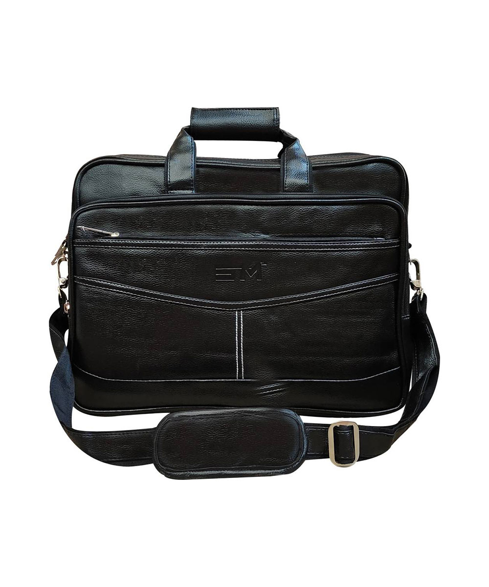 Bolsa executiva para laptop em couro sintético Loggin - Image 7