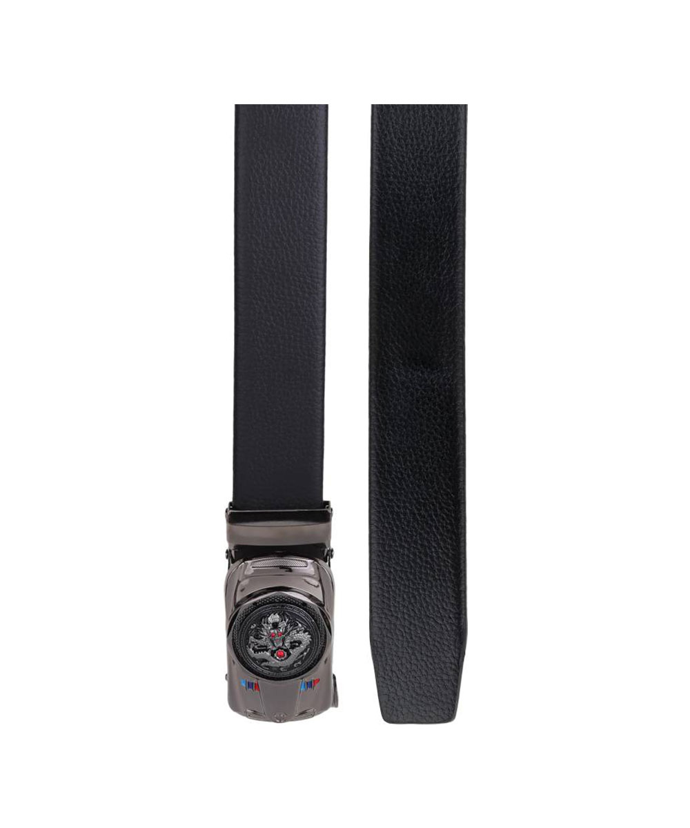 Cinto de couro preto Just Style Men - Image 4