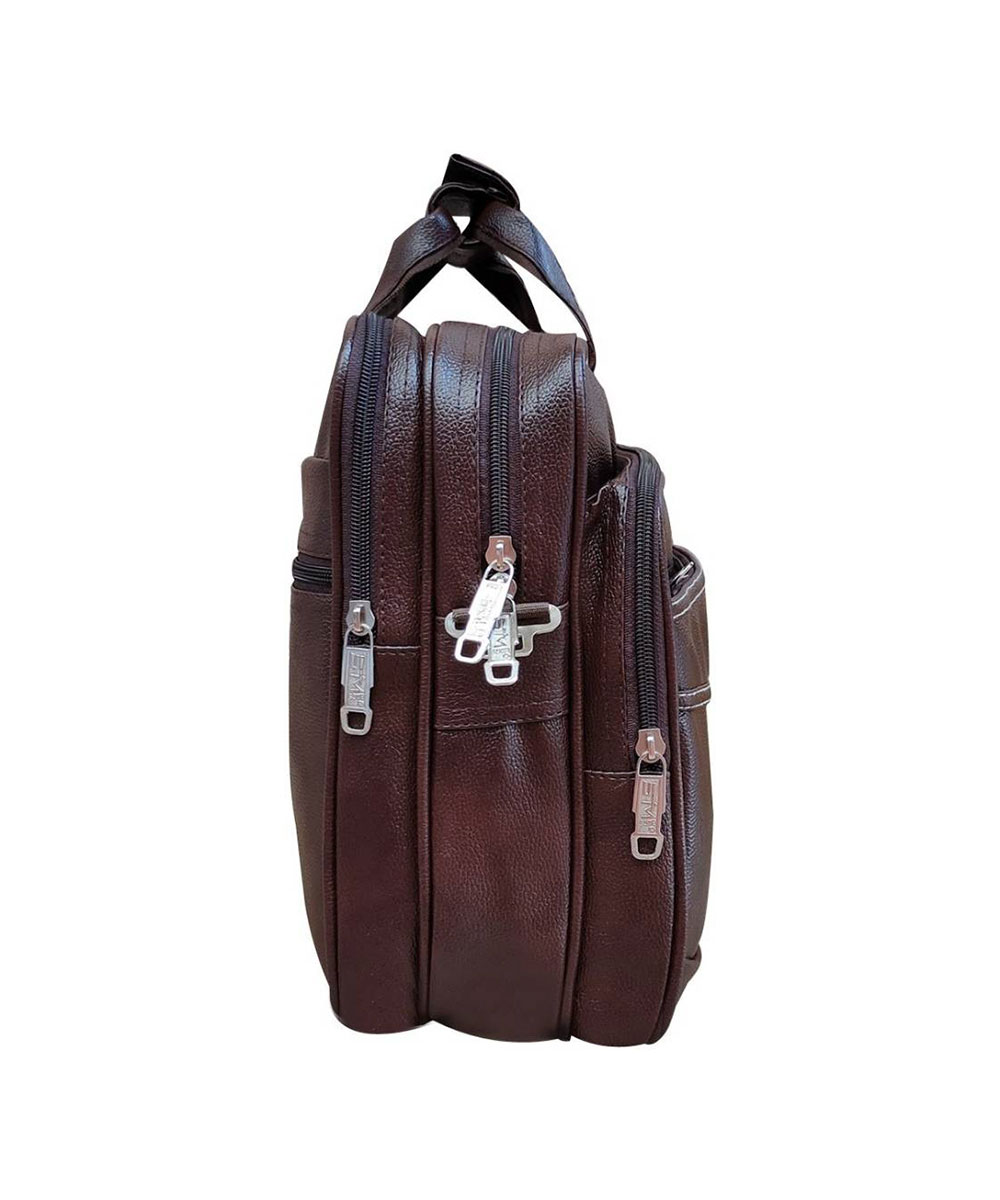 Bolsa executiva para laptop em couro sintético Loggin - Image 13