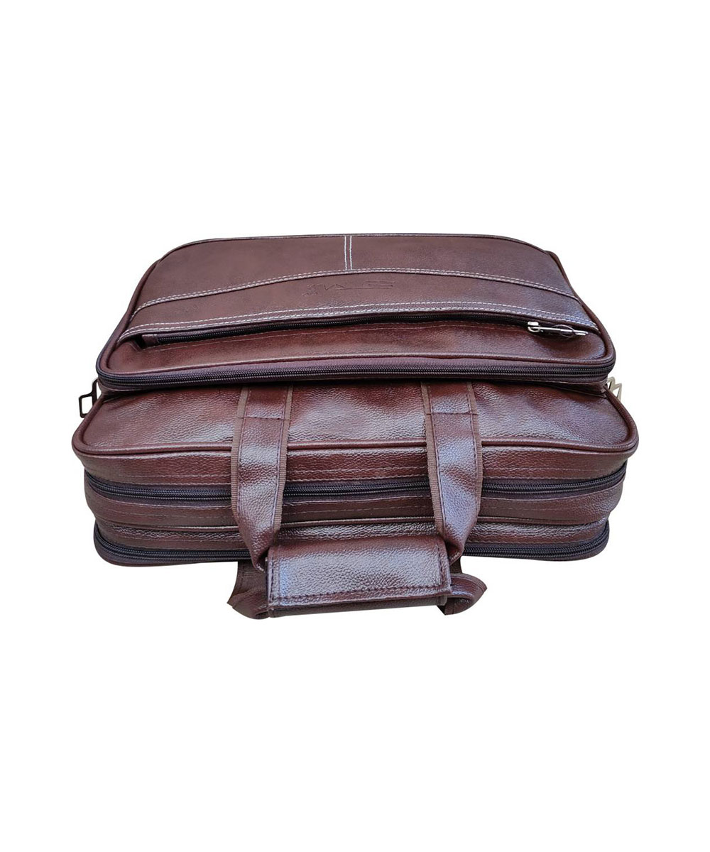 Bolsa executiva para laptop em couro sintético Loggin - Image 14